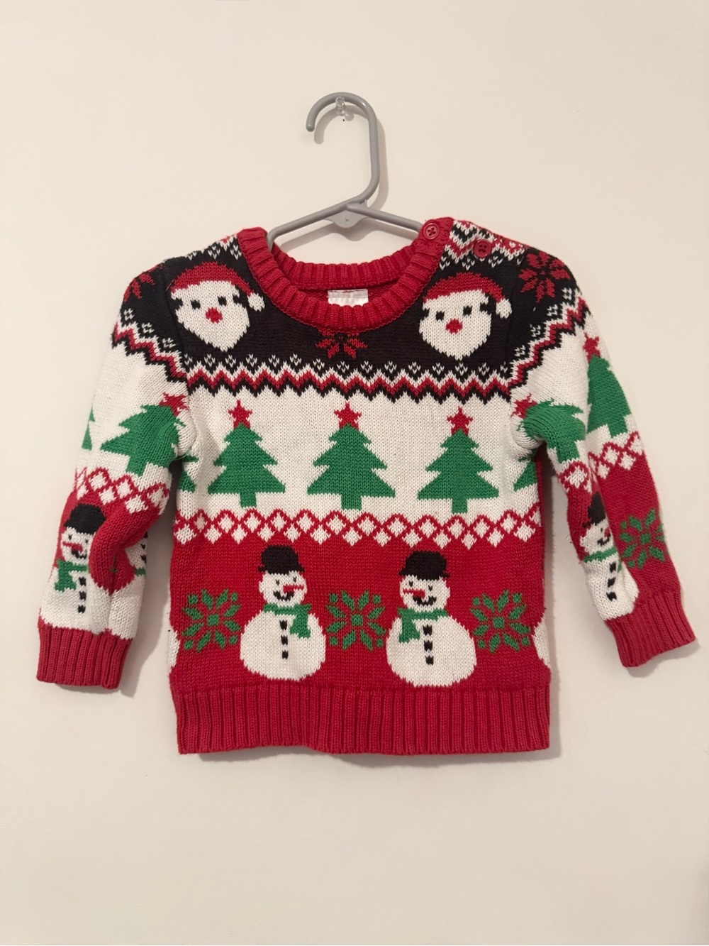 Holiday Time Infant Boys Christmas Sweater